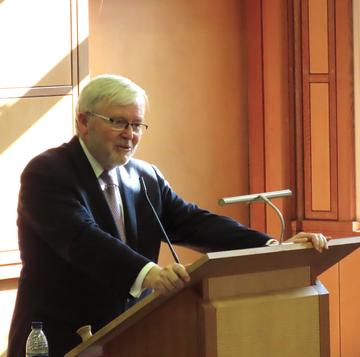 Ambassador Kevin Rudd at the OSGA 20th Anniversary event