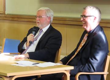 kevin Rudd and Paul Chaisty at the OSGA 20th Anniversary event 