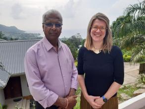kate sullivan de estrada and raj mohabeer